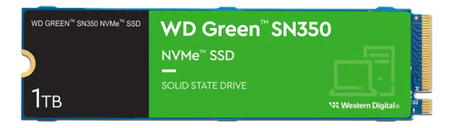 Ssd Wd Sn350 De 1tb, M.2 Nvme Pcie 3.0.