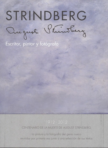 Libro El Strindberg. Escritor, Pintor Y Fotog