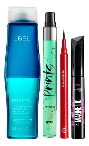 comprar Set Desmaquillante Delineador Perfume Rimel Esika Lbel Cy