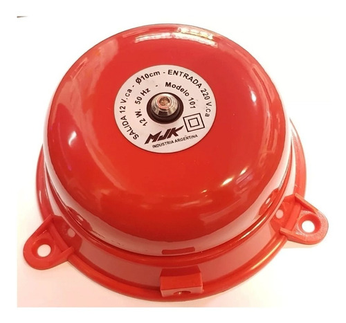 Campana Para Alarma De Incendio Mjk 220v 12v 10 Cm