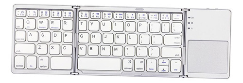 Teclado Bluetooth Teclado Inalámbrico Plegable Con Tamaño