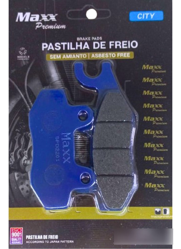Pastilha De Freio Dianteira Dafra Riva 150 Maxx 165m