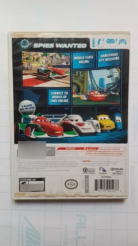 jogos nintendo wii - Carros 2 - completo