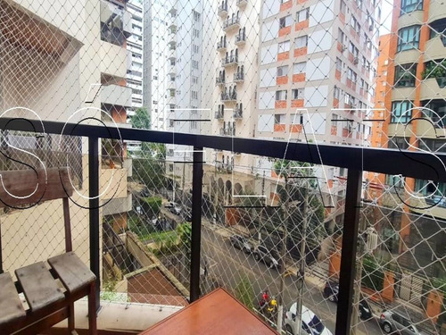 Imagem 5 de 15 de Flat No Jardins Junção Com 2 Dorms 60 M², Mobiliado - Sf31003