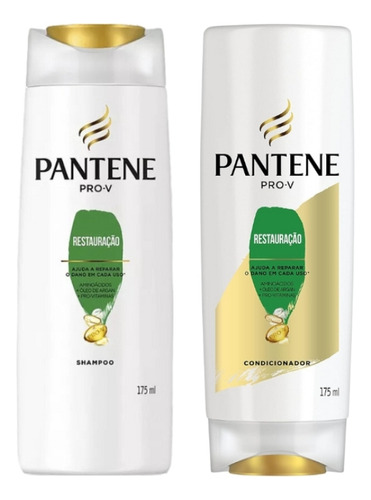 Kit Pantene Restauraçao 1 Shampoo 175ml + 1 Cond 175ml