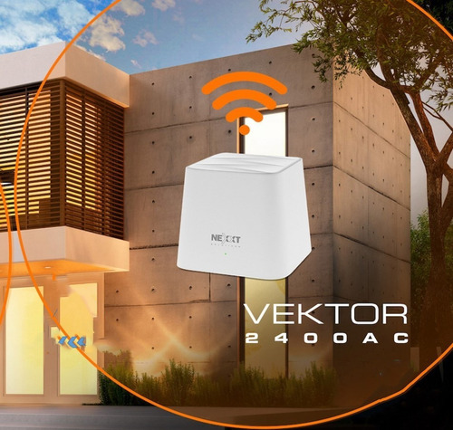 Vektor2400-ac Nexxt Sistema Wi-fi Mesh Doble Banda