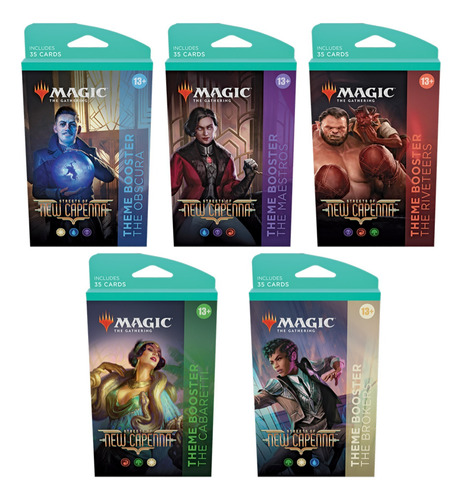 Magic Cartas New Capenna Theme Booster