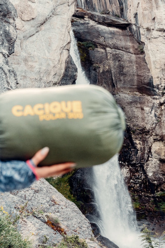 Imagen 6 de 8 de Bolsa De Dormir Cacique Polar 300 Poliester - Frío 0°c
