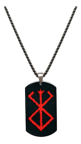 Collar Con Colgante Acero Berserk 2