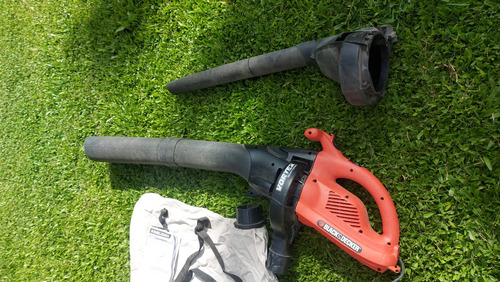 Sopladora Aspiradora Black And Decker Bv2550-ar 1440w Naranja Oscuro (Usado)