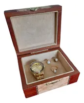Comprar Joyeros De Madera Fino Estuche Para Reloj Pequeño Cofre Caja