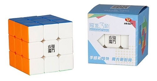 Cubo De Rubik 3x3 Marca Yongjun Yj V4 Guanlong Speed Cubing