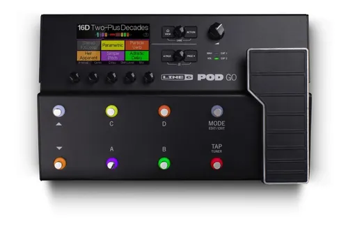 Pedalera Multiefectos Line 6 Pod Go Helix