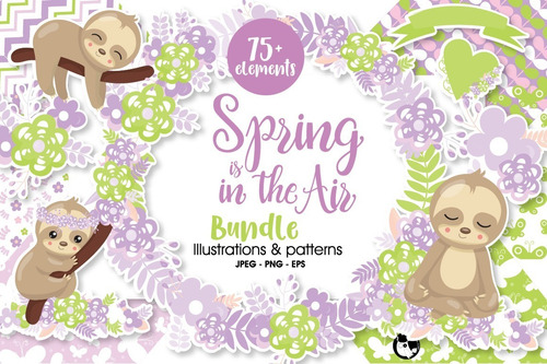 Kit Imprimible Scrap #02 - Spring Is In The Air Bundle