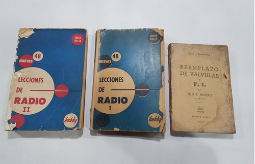 Reparación De Radios Manual De Válvulas 3 Libros Mag 58817