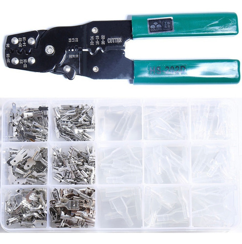 Mini Hool Tool Tool Terminal Plug Wire Elétrica Clamp Crimpa