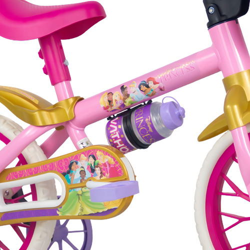 Bicicleta Infantil Princesa Nathor Aro 12 Com Rodinha