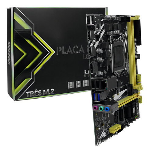Placa Mãe Micro Atx Ddr4 Hdmi Áudio Alta Definição Lga1151