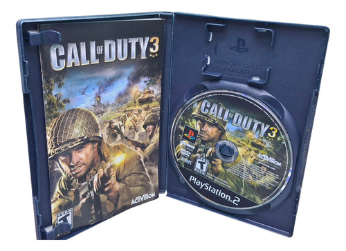 Call Of Duty 3 Para Playstation 2 Ps2 Fisico (Reacondicionado)