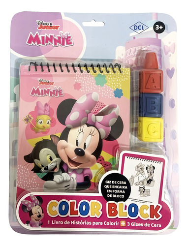 Disney Color Block Minnie Editorial DCL Tapa Mole Edición 1 En Português 2024