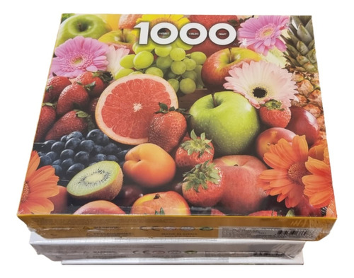 Rompecabezas 1000 Piezas Foto Frutas Multicolor Colorido