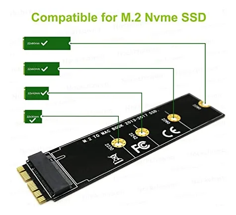 Tarjeta Adaptadora M.2 Nvme Ssd Convert, Ngff M.2 Ngff M-key