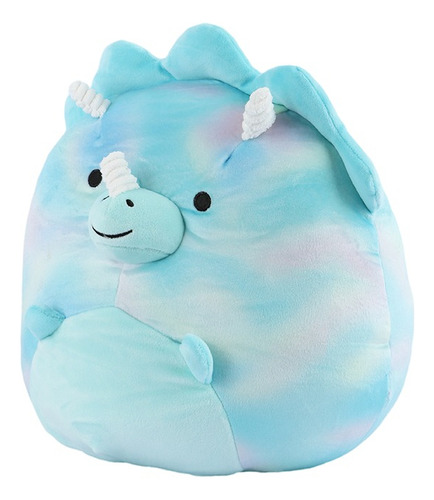 Miniso Peluche Dragon Chubby Family Felpa Verde Aqua 30x28.5