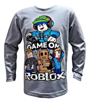 Comprar Camiseta Roblox Gamer Doble Estampa 100% Algodon Premium
