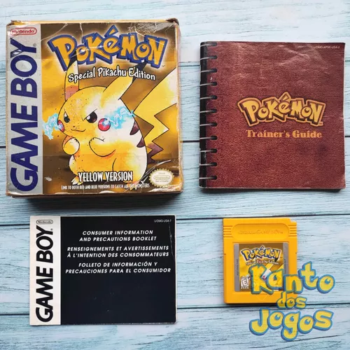 Pokémon Yellow Special Pikachu Edition Nintendo Game Boy Físico