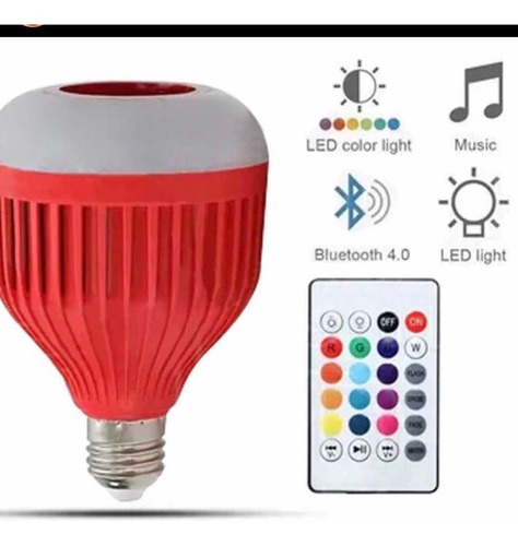 Foco Bocina Led Bluetooth
