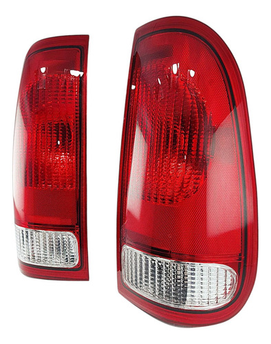 Par Stop F-150 Tipo Original Fondo Blanco/rojo Generico