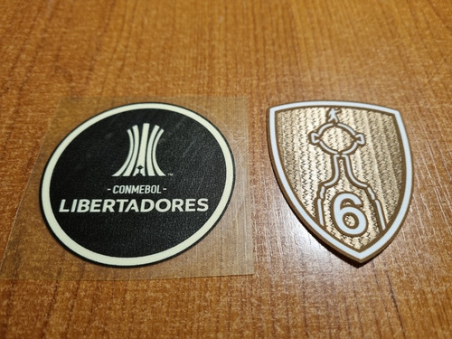 Set Parches Boca 6 Copas Conmebol Libertadores 2022