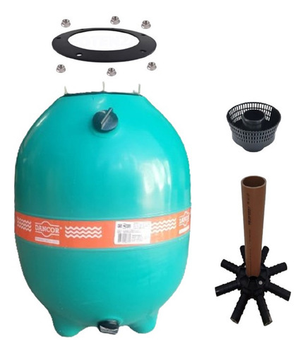 Filtro Piscina Dancor Dfr-15 Tanque C/crepina Sem Válvula
