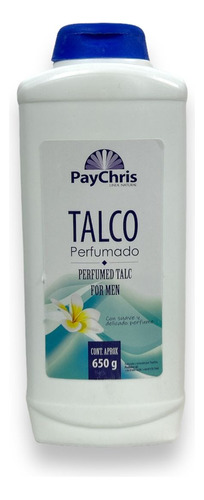 Talco Perfumado Para Mujer 650g Pay Chris
