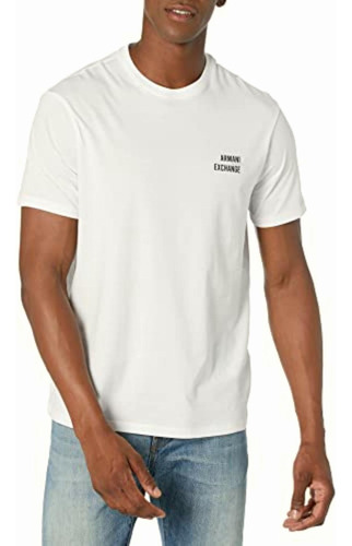 A|x Armani Exchange Camiseta De Manga Corta Para Hombre,