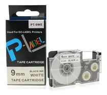 Comprar Cinta blanca compatible con XR-9we1, cinta de etiquetado de 9 mm, Casio Kl-60, color blanco