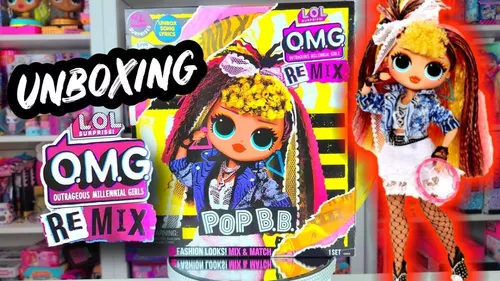 Muñeca L.o.l. Omg Remix Pop Bb Fashion Musical 25 Sorpresas