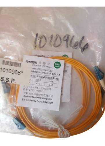 Imagen 6 de 6 de Patch Cord Lc/lc Simplex Cable Mono Modo Reforzado