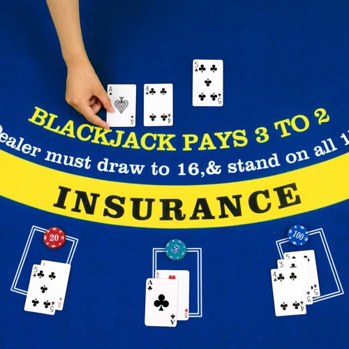Aoriher Blackjack Juego Combo Set, Incluye Blackjack Layo...
