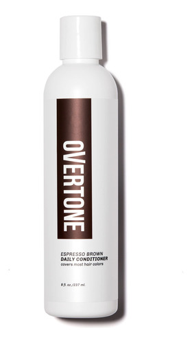 Overtone Haircare - Acondicionador Diario Semipermanente De