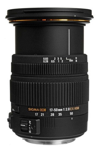 Lente Sigma 17-50mm F/2.8 Ex Dc Os Hsm Para Nikon Dslrs