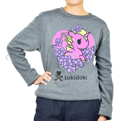 Sudadera Afelpada Unicornio