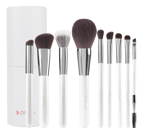 Juego De Brochas De Maquillaje Ducare, 9 Piezas, Brochas De