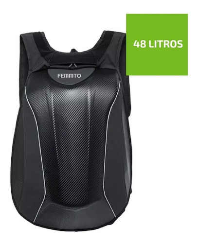 Mochila Moto Rigida Porta Casco Extensible Motoscba