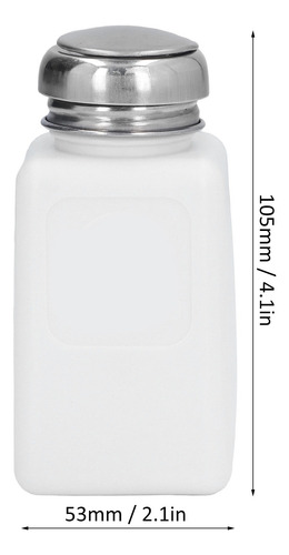 Botella De Alcohol Antiestática Presionada De 200 Ml