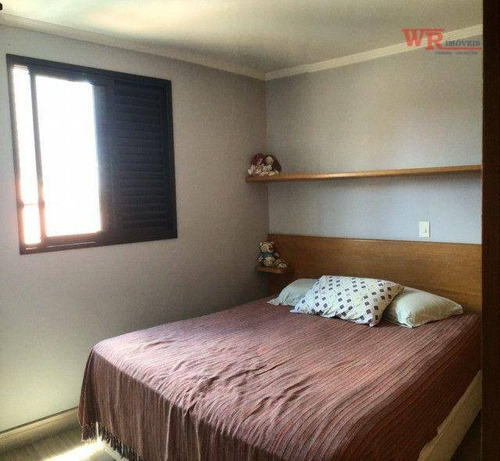 Imagem 12 de 14 de Apartamento À Venda, 81 M² Por R$ 413.000,00 - Vila Assunção - Santo André/sp - Ap3496