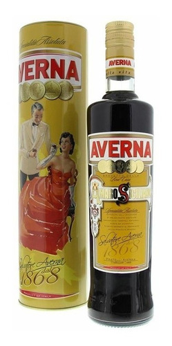 Licor Amaro Averna 750cc Con Estuche Lata - Origen Italia