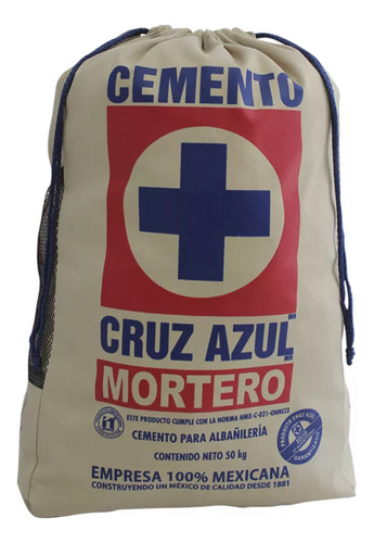 Mayoreo Morral  Lona  Azul Sport Cemento Mortero Cruz Azul 