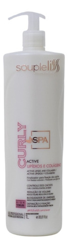 Spa Curly Active Soupleliss Ativador De Cachos 1l Lipídeos