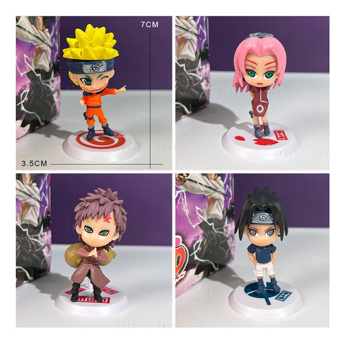Muñeca De Examen Naruto Chunin Decoración 6 Piezas
